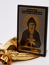 картинка Настольная икона «Молитва Святого целителя Шарбеля» от магазина Wolves