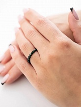 картинка Элитное кольцо Из натурального камня Авантюрин (зелёный) от магазина Wolves