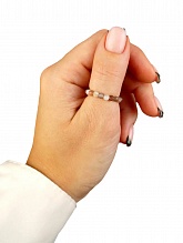 картинка Элитное кольцо Из натурального камня Бразильский Агат от магазина Wolves