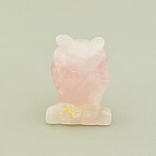 картинка Сова Розовый кварц 37х25 от магазина Wolves