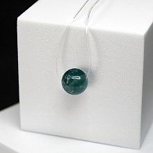 картинка Чокер невидимка с камнем Яшма (зелёная) от магазина Wolves
