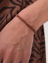 картинка Элитный браслет на руку  Из натурального камня Авантюрин (коричневый) от магазина Wolves