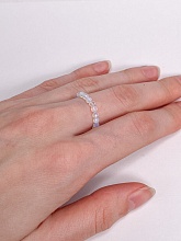 картинка Элитное кольцо Из натурального камня Лунный камень от магазина Wolves